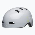 Casco da bici per bambini Bell Lil Ripper bianco corna