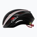 Casco da bicicletta Giro Aether Spherical MIPS nero opaco/bianco/rosso 2
