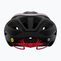 Casco da bicicletta Giro Aether Spherical MIPS nero opaco/bianco/rosso 3