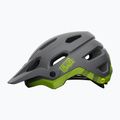 Casco da bici Giro Source Integrated MIPS nero metallizzato opaco/ano lime 2