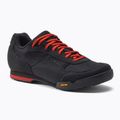 Scarpe da ciclismo MTB da uomo Giro Rumble VR nero/rosso brillante