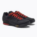 Scarpe da ciclismo MTB da uomo Giro Rumble VR nero/rosso brillante 5
