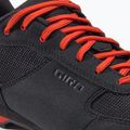 Scarpe da ciclismo MTB da uomo Giro Rumble VR nero/rosso brillante 8