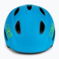 Casco da bici per bambini Giro Scamp blu opaco/lime 2