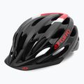 Casco da bicicletta Giro Revel nero rosso brillante