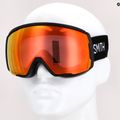 Smith Proxy nero/cromapop fotocromatico rosso specchio occhiali da sci 9