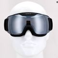 Occhiali da sci UVEX Downhill 2000 S LM nero opaco/argento speculare/chiaro 8