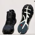 Salomon Predict Hike Mid GTX, scarponi da trekking da uomo in ebano/nero/tempesta 17