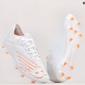 Scarpe da calcio da uomo New Balance Furon V6+ Pro Leather FG bianco 10