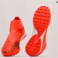 Scarpe da calcio PUMA Ultra Match+ LL TT da uomo: corallo acceso/luce frizzante/puma nero 11