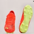 PUMA Future Z 4.4 FG/AG scarpe da calcio da bambino fiery coral/fizzy light/puma nero/salmon 10