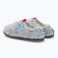 Nuvola Classic Cloud, pantofole invernali in pile grigio 3