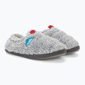 Nuvola Classic Cloud, pantofole invernali in pile grigio 4
