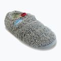 Nuvola Classic Cloud, pantofole invernali in pile grigio 7