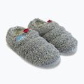 Nuvola Classic Cloud, pantofole invernali in pile grigio 8