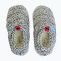Nuvola Classic Cloud, pantofole invernali in pile grigio 10
