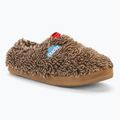 Nuvola Classic Cloud, pantofole invernali in pile marrone