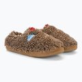 Nuvola Classic Cloud, pantofole invernali in pile marrone 4