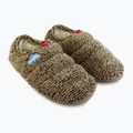 Nuvola Classic Cloud, pantofole invernali in pile marrone 8