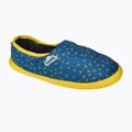 Nuvola Classic Pantofole invernali per bambini stampate in blu scintillante 7