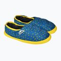 Nuvola Classic Pantofole invernali per bambini stampate in blu scintillante 10