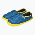Nuvola Classic Pantofole invernali per bambini stampate in blu scintillante 11