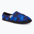 Nuvola Classic Pantofole invernali stampate blu tempesta