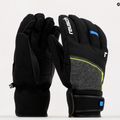 Guanto da sci Reusch Luca R-TEX XT nero melange/giallo sicurezza/blu brillante 8