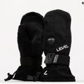 Guanti da snowboard per bambini Level Fly Mitt nero 7