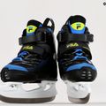 Pattini da bambino FILA X-One blu/lime 10