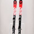 Sci da discesa per bambini Rossignol Hero 130-150 + attacchi XP7 rosso 13