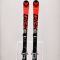 Sci da discesa per bambini Rossignol Hero Multi Event + attacchi XP7 rosso 13