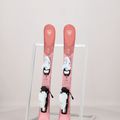 Sci da discesa per bambini Rossignol Experience 80 W Pro + attacchi Kid4 rosa 15