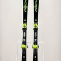 Sci da discesa da uomo Fischer RC4 Worldcup SL M Plate + attacchi RC4 Z13 FF nero/giallo 15