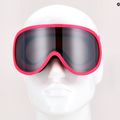 POC POCito Retina rosa fluorescente/clarity occhiali da sci per bambini POCITO 11