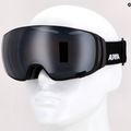 Occhiali da sci Alpina Double Jack Mag Q-Lite nero opaco/nero speculare 12