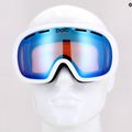 POC Fovea Mid Clarity Photochromic hydrogen white/clarity photo light pink/sky blue occhiali da sci 11