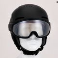 Casco da sci Alpina Alto V nero opaco 16