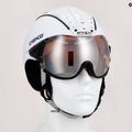 CASCO casco da sci SP-2 Visiera bianca 16