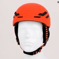 Casco da sci UVEX P.8000 Tour feroce rosso/nero opaco 17