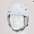 Casco da sci Smith Liberty bianco satinato opaco 12