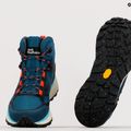 Jack Wolfskin stivali da trekking da donna Terraventure Texapore Mid blu/corallo 10