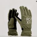 Guanti da snowboard da donna ROXY Freshfields verde lichene scuro 8
