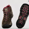 Stivali da trekking da donna KEEN Targhee III Mid WP weiss/boysenberry 18