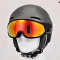 Casco da sci Alpina Alto QV canna di fucile opaco 17
