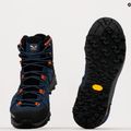 Scarponi da trekking da uomo Salewa Alp Trainer 2 Mid GTX dark denim/arancio fluo 15