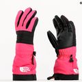 Guanto da sci per bambini The North Face Montana Ski fuschia rosa/nero 7