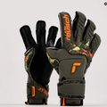 Guanti da portiere Reusch Attrakt Duo Evolution Adaptive Flex verde deserto/arancio shocking/nero 13