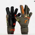 Guanti da portiere Reusch Attrakt Gold X Evolution Cut verde deserto/arancio shock/nero 13