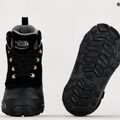Stivali da neve per bambini The North Face Chilkat Lace II nero/grigio zinco 17